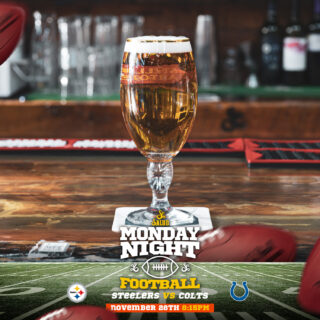 Monday Night Football 🏈🍺
Steelers vsColts at 8:15pm
Happy hour Special Beer.
#salud #saludbargrill #nfl #mondaynightfootball nightfootbal #brooklyn #beer #bk #bushwick